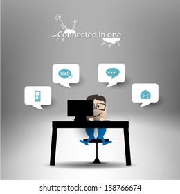 Connected in one - New technology