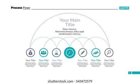 Connected Options Diagram Slide Template