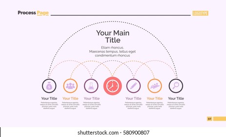 Connected Options Diagram Slide Template