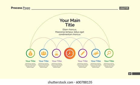 Connected Options Diagram Slide Template