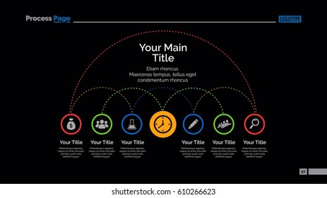Connected Options Diagram Slide Template