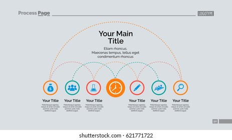 Connected Options Diagram Slide Template
