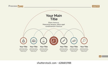 Connected Options Diagram Slide Template