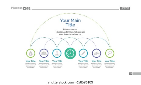 Connected Options Diagram Slide Template