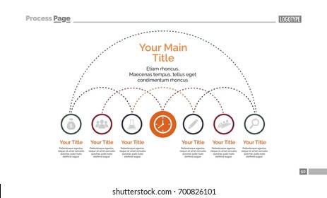 Connected Options Diagram Slide Template