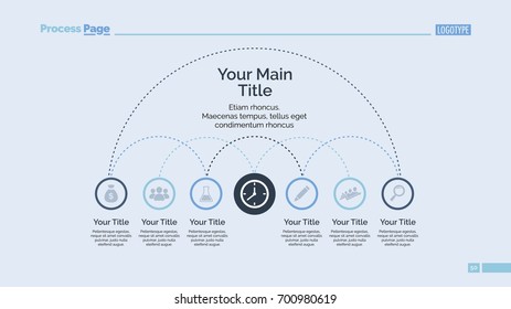 Connected Options Diagram Slide Template