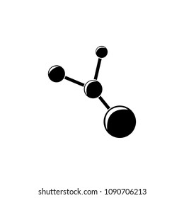 connected points icon. Element of science for mobile concept and web apps. Detailed connected points icon can be used for web and mobile. Premium icon on white background