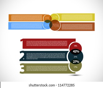 Connected presentation text boxes