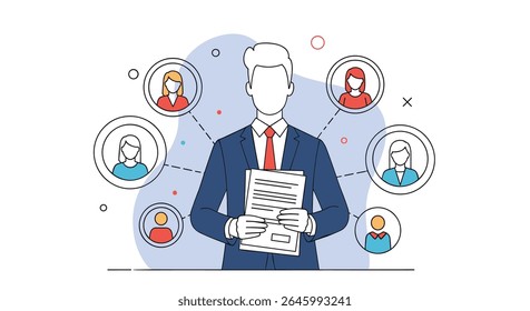 A Connected Professional Networking System for Business Development Needs