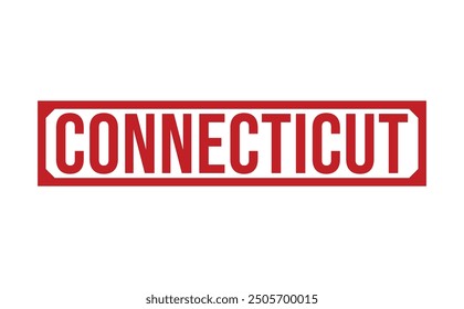 Connecticut rubber stamp on white background. Connecticut Stamp.