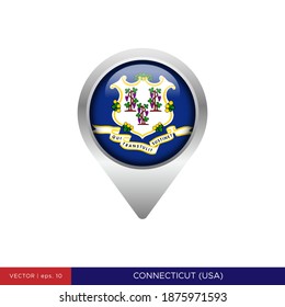 Plantilla de diseño de la ilustración del vector del icono de la marca del estado de conexión.