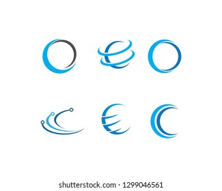Vector de plantilla de logotipo de concepto de conexión