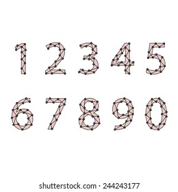 Connecting dot on number