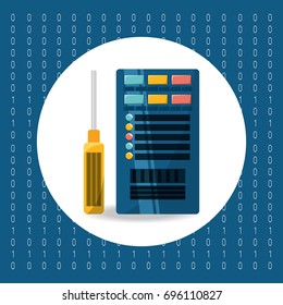connecting information with data center