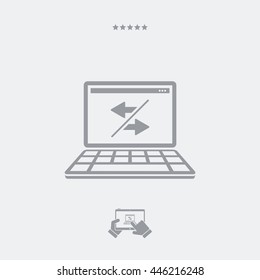 Connecting network - Essential designer minimal icon