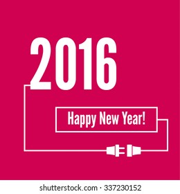 Connecting to the new year 2016. 
