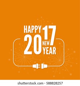 Connecting to the new year 2017. 