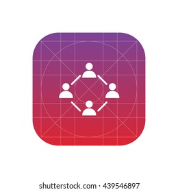 connecting people icon