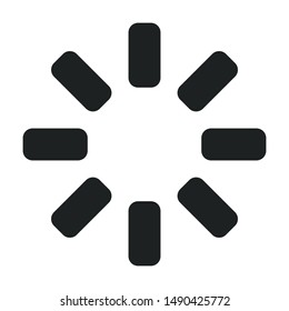 Connecting server flat vector icon