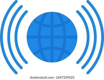Connecting vector design in modern style, virtual meeting link and online communication concept, remote connection illustration. Flat Icon