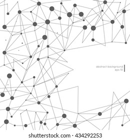 Connection abstract background. Stock vector.