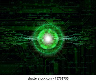 Connection. Abstract design, modern technology theme vector illustration. Eps10
