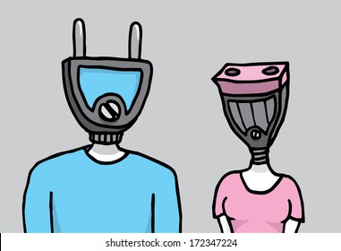 Connection between a couple made for each other