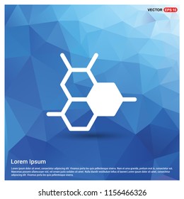 connection of cells molecule icon - Free vector icon