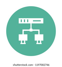 connection Circle Color Glyphs