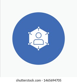 Connection, Communication, Network, People, Personal, Social, User. Vector Icon Template background