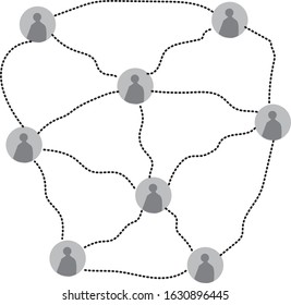 connection and communication thru the internet of phone