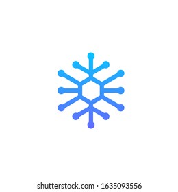 connection data logo modern sign template