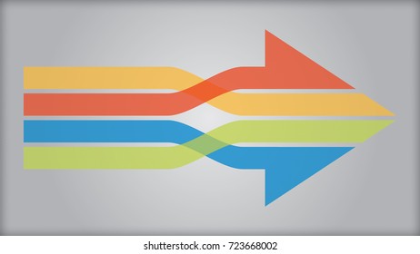 Connection. Digital Network Connections. Abstract technology icon