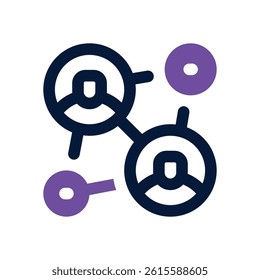 connection dual tone icon. Sleek and modern vector icon for websites, mobile apps, marketing materials, and corporate design. Fully scalable and ready to use.