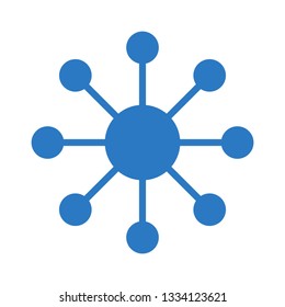 connection glyph double color