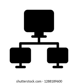 connection glyph icon