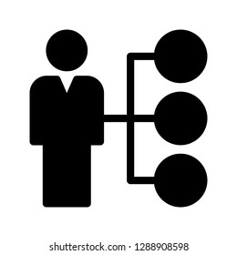 connection glyph icon