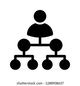 connection glyph icon