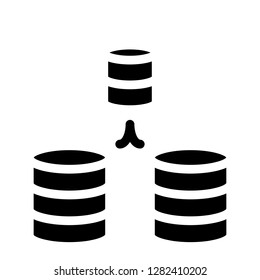 connection glyphs icon