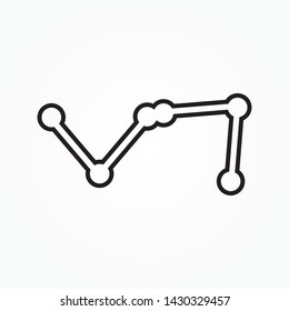 connection icon. Connect icon, flat vector on isolated background graphics.