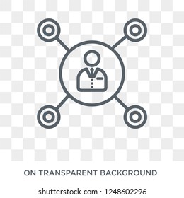 Connection icon. Connection design concept from Communication collection. Simple element vector illustration on transparent background.