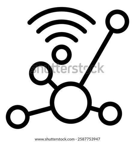 Connection Icon Element For Design