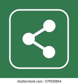 Connection   icon, isolated. Flat  design. 