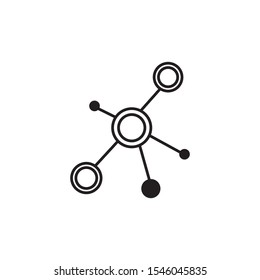 Connection Icon Mark design. Vector Illustration