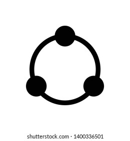 Connection Icon Mark Vector Illustration - Vector