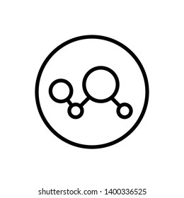 Connection Icon Mark Vector Illustration - Vector