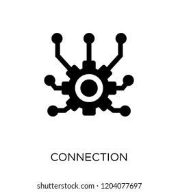 Connection icon. Connection symbol design from Communication collection. Simple element vector illustration on white background.
