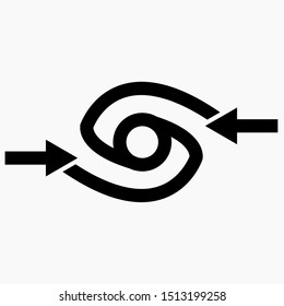 Connection icon. Traffic. Magic sign. Real time sign. Sound wave. Vector icon. Commercial line vector icon for websites and mobile minimalistic flat design.