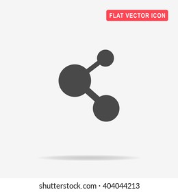 Connection icon. Vector concept illustration for design.