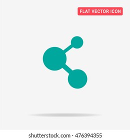 Connection icon. Vector concept illustration for design.